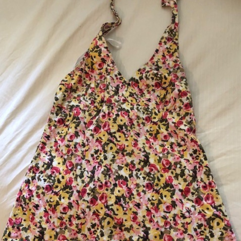 LOFT Floral Halter Top